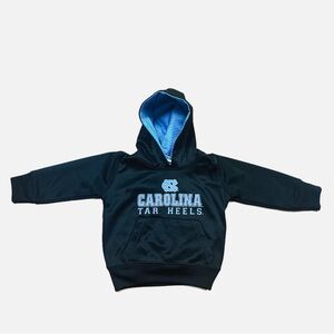 Little King Black & Blue UNC Carolina Tar Heels Hooded Sweatshirt Baby Size 12M